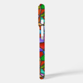 Kleurrijk Abstract Gebrandschilderd Raam Case-Mate iPhone Case (Achterkant / Links)