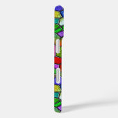 Kleurrijk Abstract Gebrandschilderd Raam Case-Mate iPhone Case (Achterkant / Rechts)