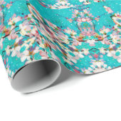 Kleurrijk Abstract geometrisch achtergrondpatroon Cadeaupapier (Rol Hoek)