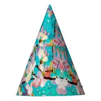 Kleurrijk Abstract geometrisch achtergrondpatroon Feesthoedjes