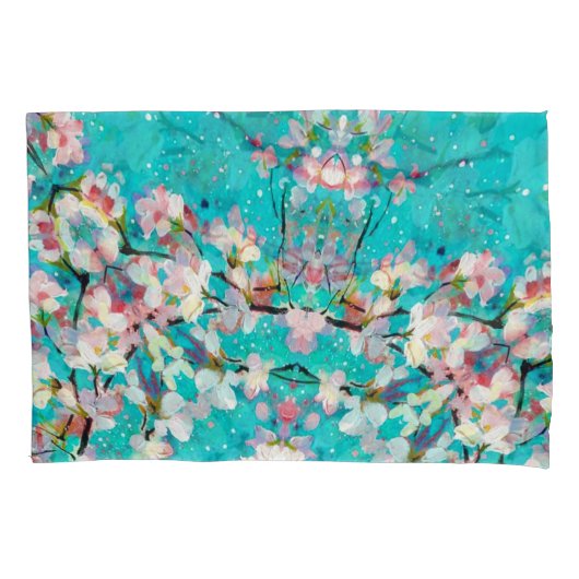 Kleurrijk Abstract geometrisch achtergrondpatroon Kussensloop (Voorkant)