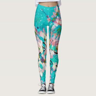 Kleurrijk Abstract geometrisch achtergrondpatroon Leggings