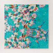 Kleurrijk Abstract geometrisch achtergrondpatroon Legpuzzel (Horizontaal)