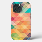 Kleurrijk Abstract geometrisch patroon Case-Mate iPhone Case (Achterkant)