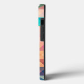 Kleurrijk Abstract geometrisch patroon Case-Mate iPhone Case (Achterkant / Links)