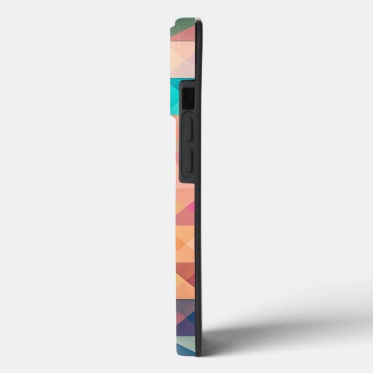 Kleurrijk Abstract geometrisch patroon Case-Mate iPhone Case (Achterkant / Links)