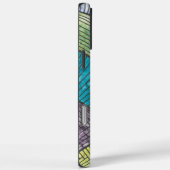 Kleurrijk Abstract Geometrisch Patroon Gebogen Lij Case-Mate iPhone Case (Achterkant / Rechts)