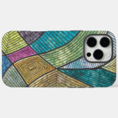 Kleurrijk Abstract Geometrisch Patroon Gebogen Lij Case-Mate iPhone Case (Achterkant (horizontaal))