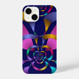 Kleurrijk Abstract geometrisch patroon iPhone 14 Hoesje