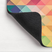 Kleurrijk Abstract geometrisch patroon Muismat (Hoek)