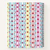 Kleurrijk Abstract Geometrisch Patroon op maat Notitieboek (Achterkant)