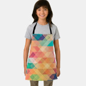 Kleurrijk Abstract geometrisch patroon Schort (Insitu)