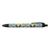 Kleurrijk Abstract Geometrisch Pen Geschenk Idee (Bovenkant)