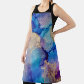 Kleurrijk Abstract: getextureerde olieverfschilder Schort (Insitu)