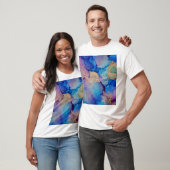 Kleurrijk Abstract: getextureerde olieverfschilder T-shirt (Unisex)