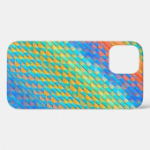 Kleurrijk Abstract geweven digitaal patroon Case-Mate iPhone Case (Achterkant (horizontaal))