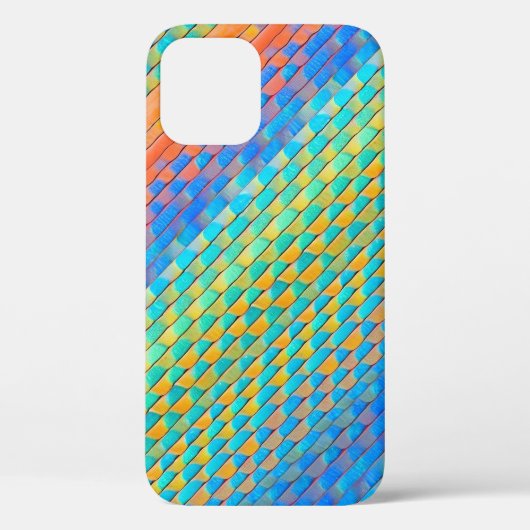 Kleurrijk Abstract geweven digitaal patroon Case-Mate iPhone Case (Achterkant)