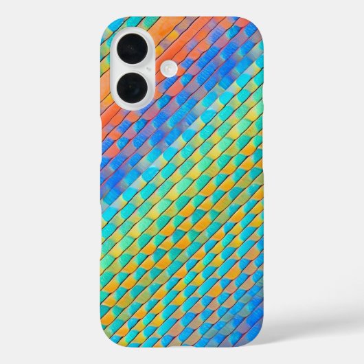 Kleurrijk Abstract geweven digitaal patroon Case-Mate iPhone Case (Achterkant)