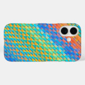 Kleurrijk Abstract geweven digitaal patroon Case-Mate iPhone Case (Achterkant (horizontaal))