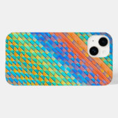 Kleurrijk Abstract geweven digitaal patroon Case-Mate iPhone Case (Achterkant (horizontaal))
