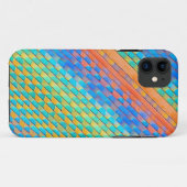 Kleurrijk Abstract geweven digitaal patroon Case-Mate iPhone Case (Achterkant (horizontaal))