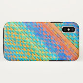 Kleurrijk Abstract geweven digitaal patroon Case-Mate iPhone Case (Achterkant (horizontaal))