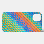 Kleurrijk Abstract geweven digitaal patroon Case-Mate iPhone Case (Achterkant (horizontaal))