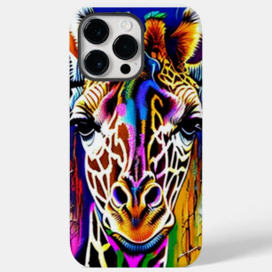 Kleurrijk/abstract/giraffe Case-Mate iPhone 14 Pro Max Hoesje