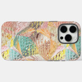 Kleurrijk Abstract Golfvormig Geometrisch Patroon Case-Mate iPhone Case (Achterkant (horizontaal))