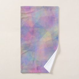 Kleurrijk Abstract Illusiepatroon Handdoek