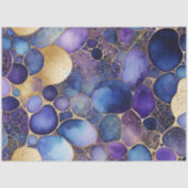 Kleurrijk Abstract Ink Art Tissue Papier (Voorkant)