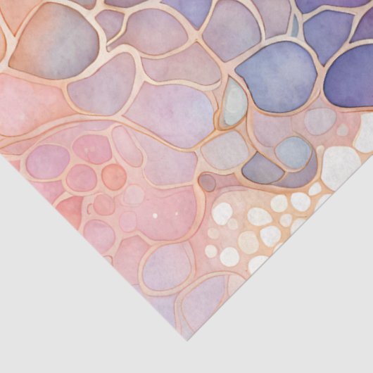 Kleurrijk Abstract Ink Art Tissue Papier (Detail)