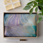 Kleurrijk Abstract Ink Art Tissue Papier (Geschenk)