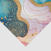 Kleurrijk Abstract Ink Art Tissue Papier (Detail)