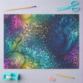 Kleurrijk Abstract Ink Art Tissue Papier (Craft)