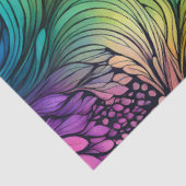 Kleurrijk Abstract Ink Art Tissue Papier (Detail)