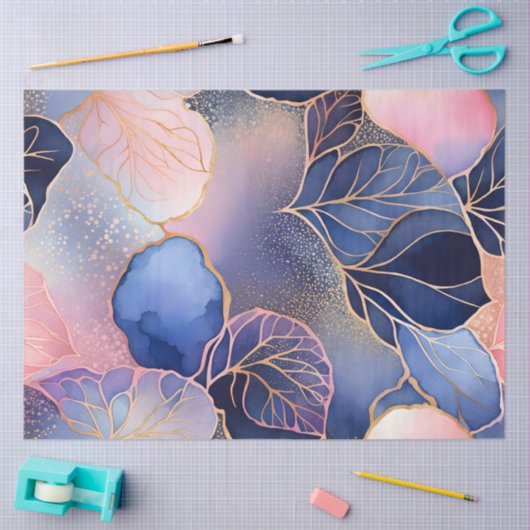 Kleurrijk Abstract Ink Art Tissue Papier (Craft)