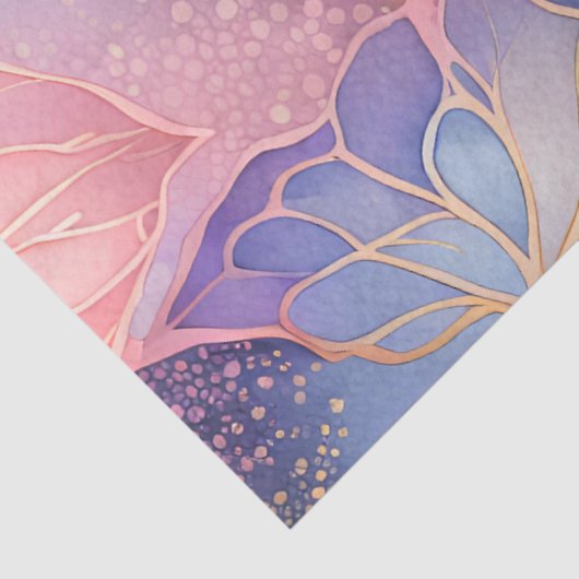 Kleurrijk Abstract Ink Art Tissue Papier (Detail)