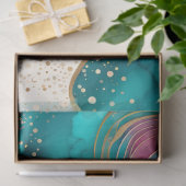 Kleurrijk Abstract Ink Art Tissue Papier (Geschenk)