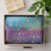Kleurrijk Abstract Ink Art Tissue Papier (Geschenk)