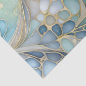 Kleurrijk Abstract Ink Art Tissue Papier (Detail)