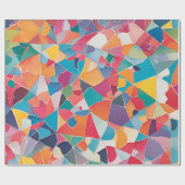 Kleurrijk Abstract inpakpapier – Cadeauverpakking (Vlak)