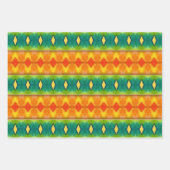 Kleurrijk abstract inpakpapier. geometrisch inpakpapier vel (Voorkant 2)