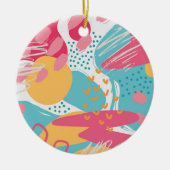 Kleurrijk Abstract Keramisch Ornament (Voorkant)