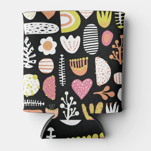 Kleurrijk abstract kinder naadloos patroon. blikjeskoeler (Voorkant)