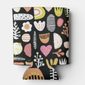 Kleurrijk abstract kinder naadloos patroon. blikjeskoeler (Achterkant)