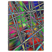 Kleurrijk Abstract Klembord (Achterkant)