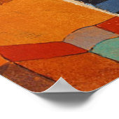 Kleurrijk Abstract kubisme Klee Modern Art Poster (Hoek)