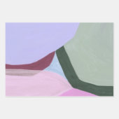 Kleurrijk Abstract Kunst Inpakpapier Vel (Voorkant 2)