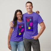 Kleurrijk Abstract Kunst T-Shirt (Unisex)